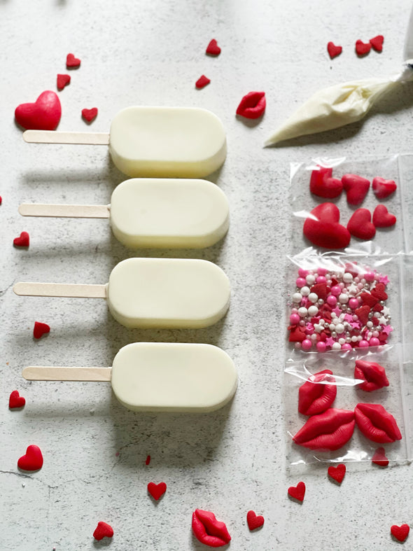 BakesyKit Decorate Your Own Valentine's Cakesicles