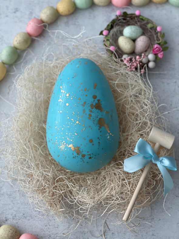 Large Breakable Chocolate Easter Egg