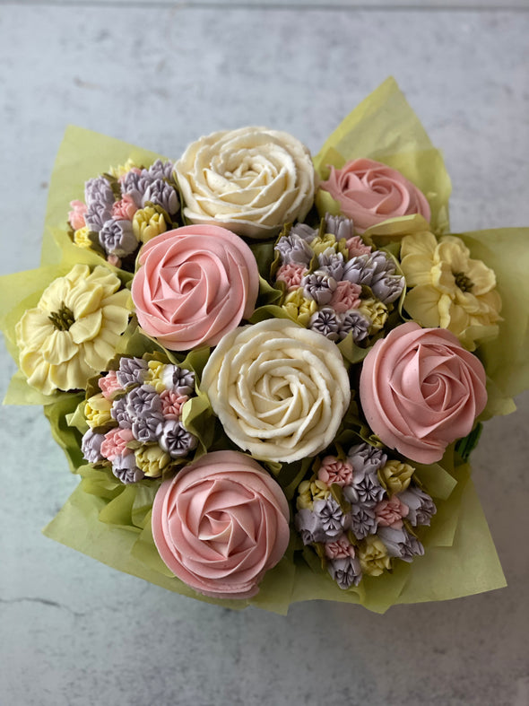 Flowerbake Spring Abloom Cupcake Basket