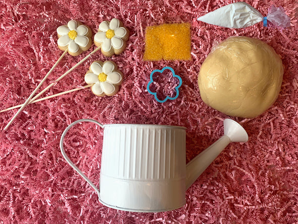 BakesyKit Mother's Day Flowers Cookie Kit (Cookie Dough) - Flowerbake by Angela