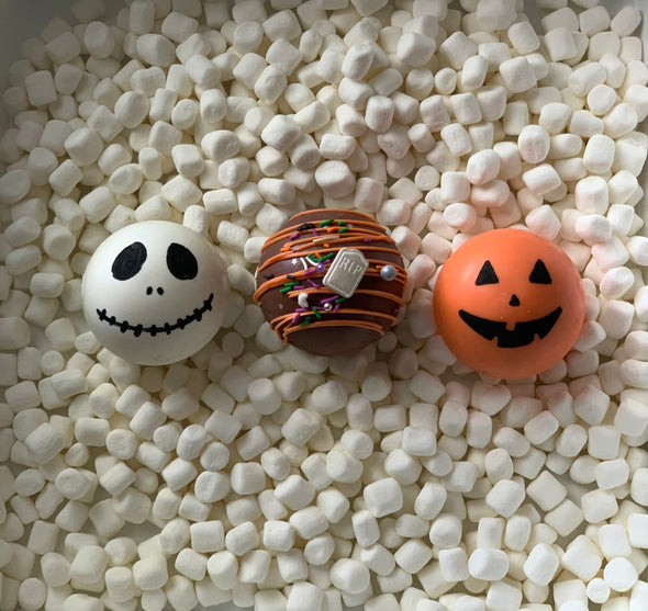 Spooky Hot Chocolate Bombs