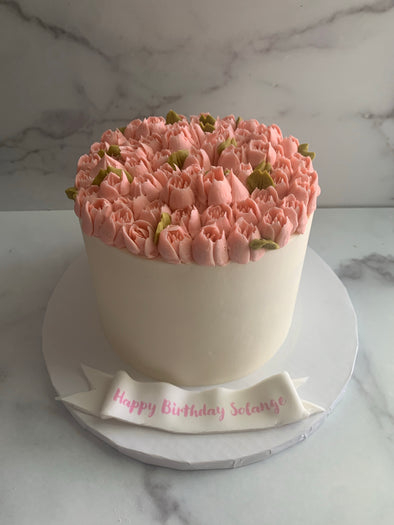 Buttercream Flowers Cake