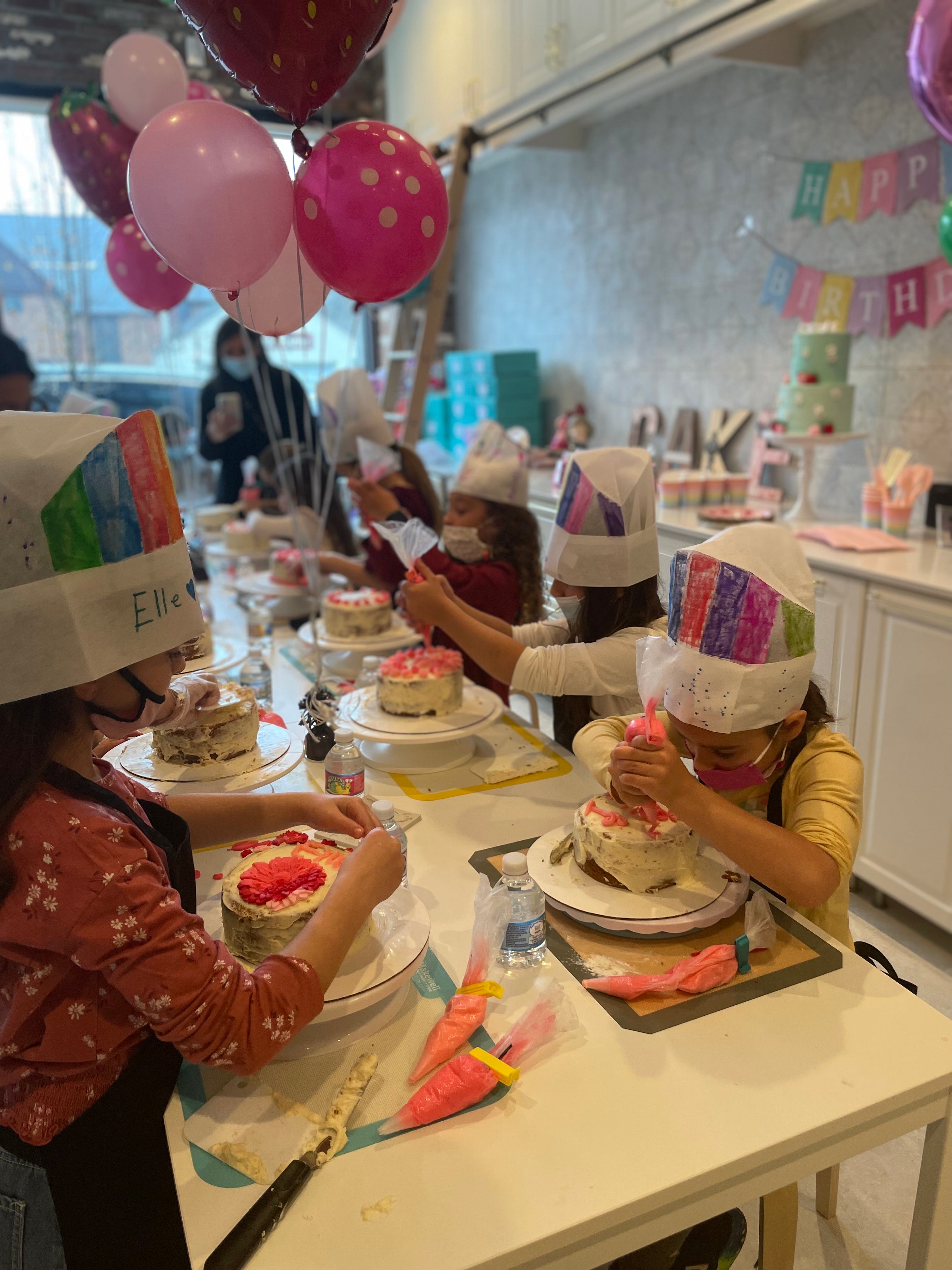 Baking Birthday Party – Flowerbake by Angela