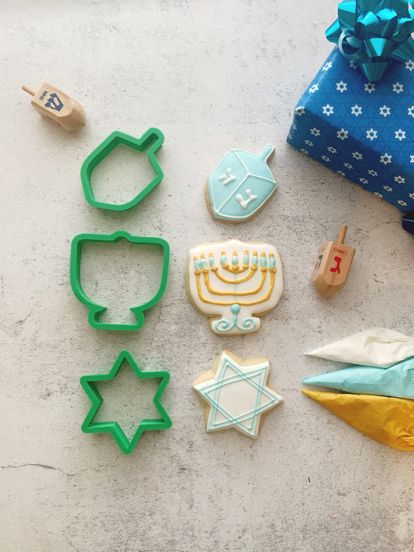 BakesyKit Hanukkah Cookie Kit (Dough)