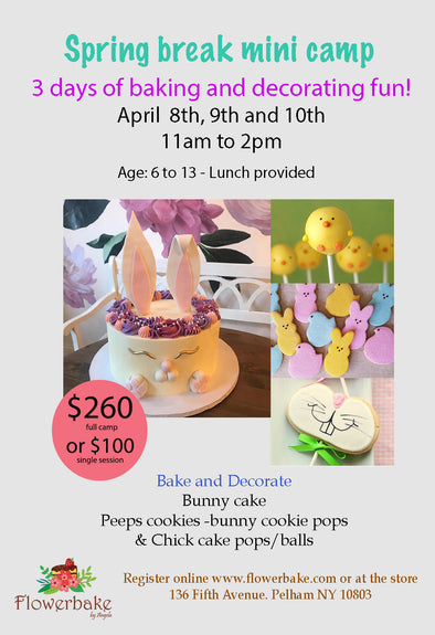 Spring Break Mini Baking Camp - Workshops - Flowerbake by Angela
